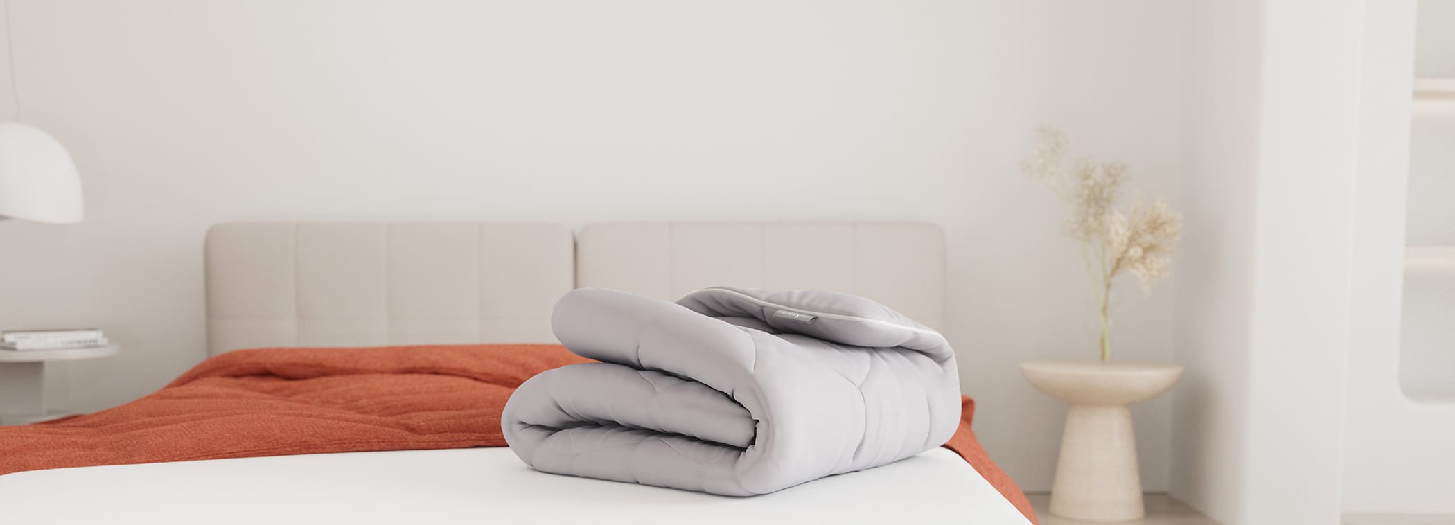 Gray Comforter
