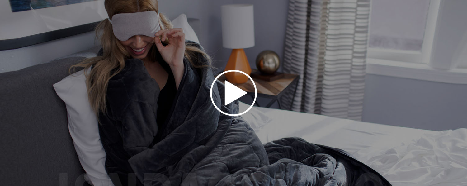 Weighted Blanket: Apply Pressure to Improve Sleep & Reduce Stress