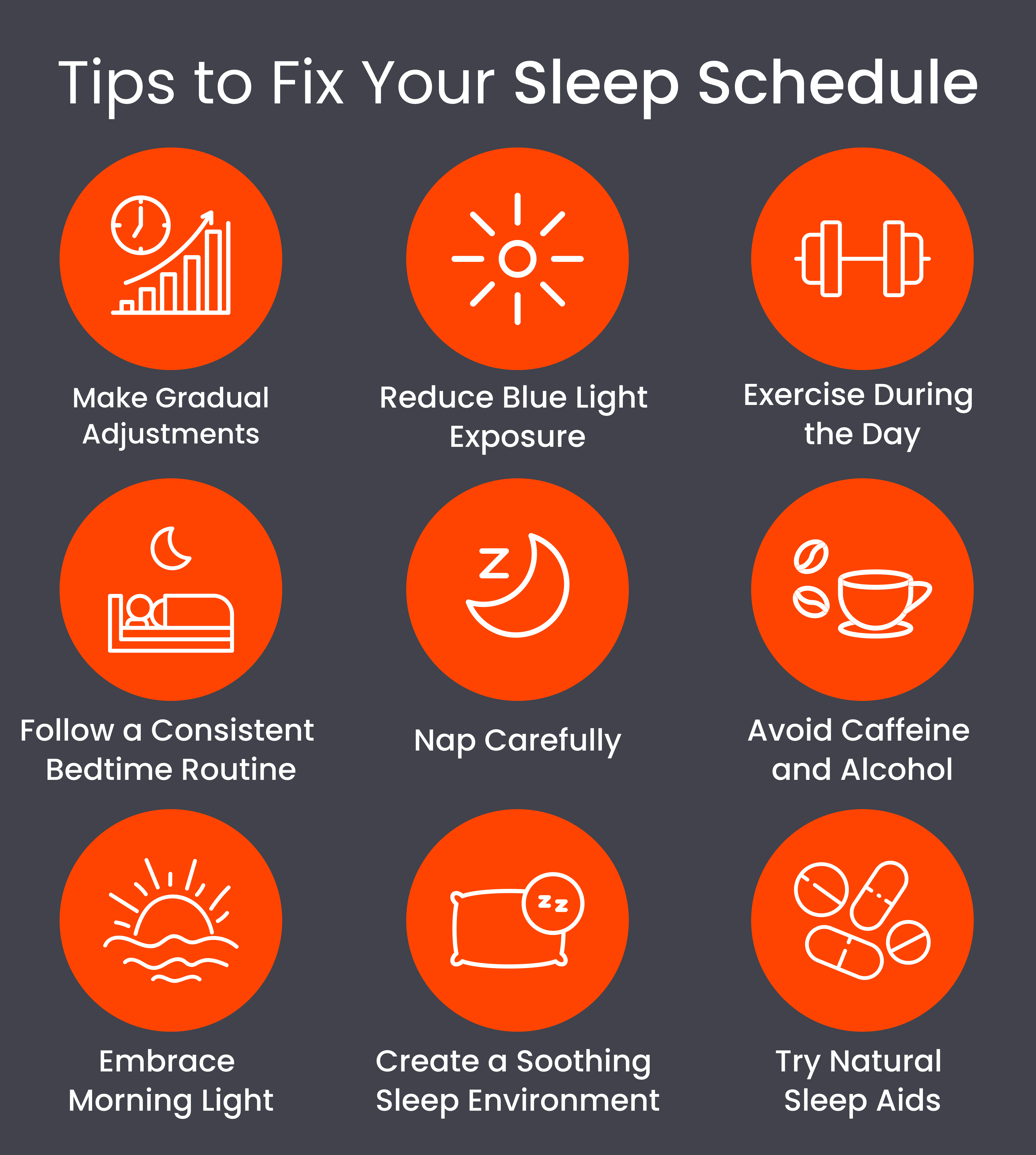 Tips to Fix Your Sleep Schedule