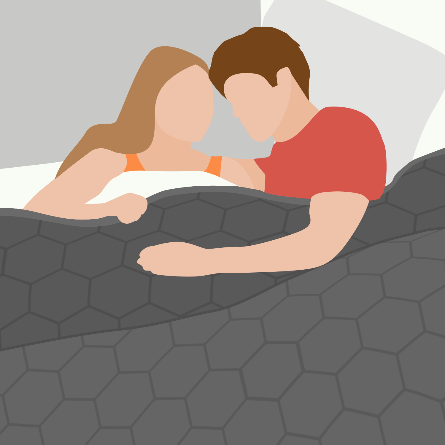 What Size Should a Weighted Blanket Be for a Couple?