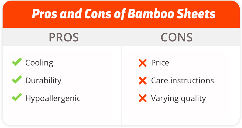 Pros and Cons of Bamboo Sheets