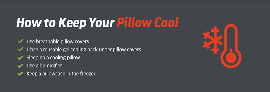 How to Keep Your Pillow Cool