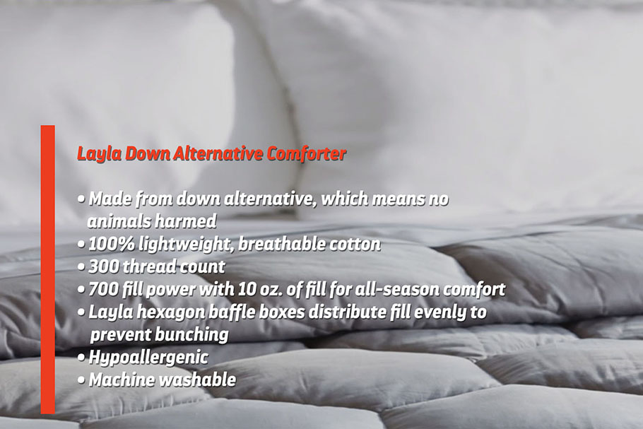 Layla down alternative Comforter