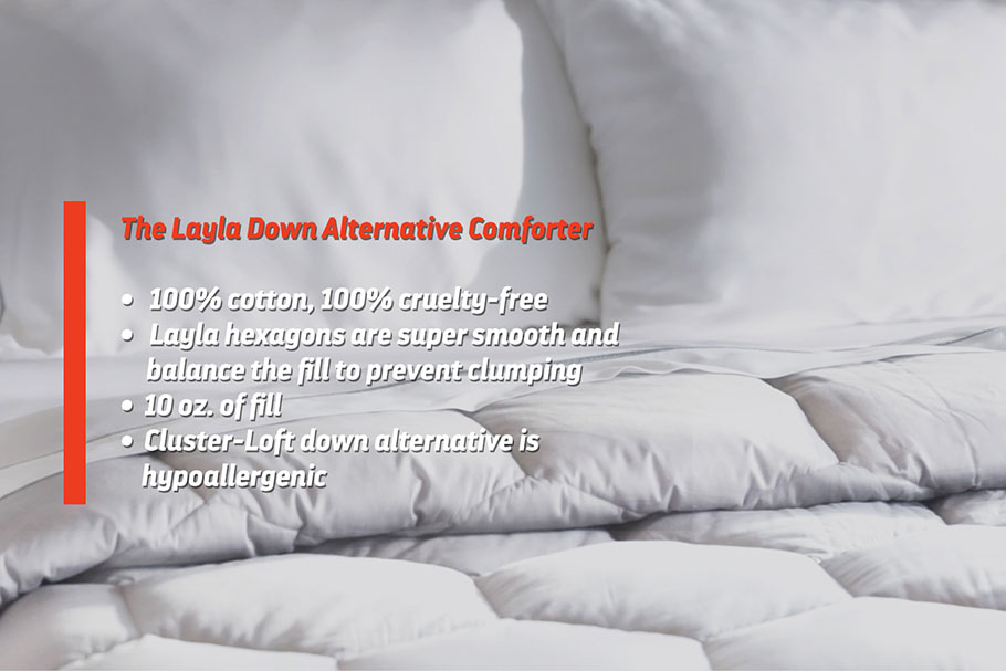 The layla Down Alternative comforter