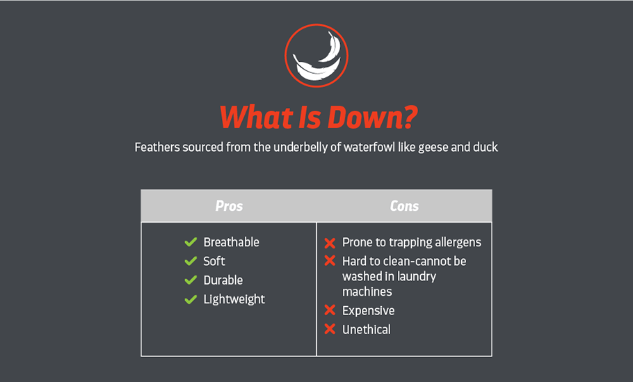 Down Vs Down Alternative Comforter: What is Down Alternative?