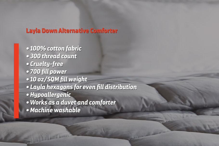 Layla Sleep Down Alternative Comforter