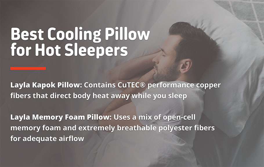 Best Cooling Pillow for Hot Sleepers