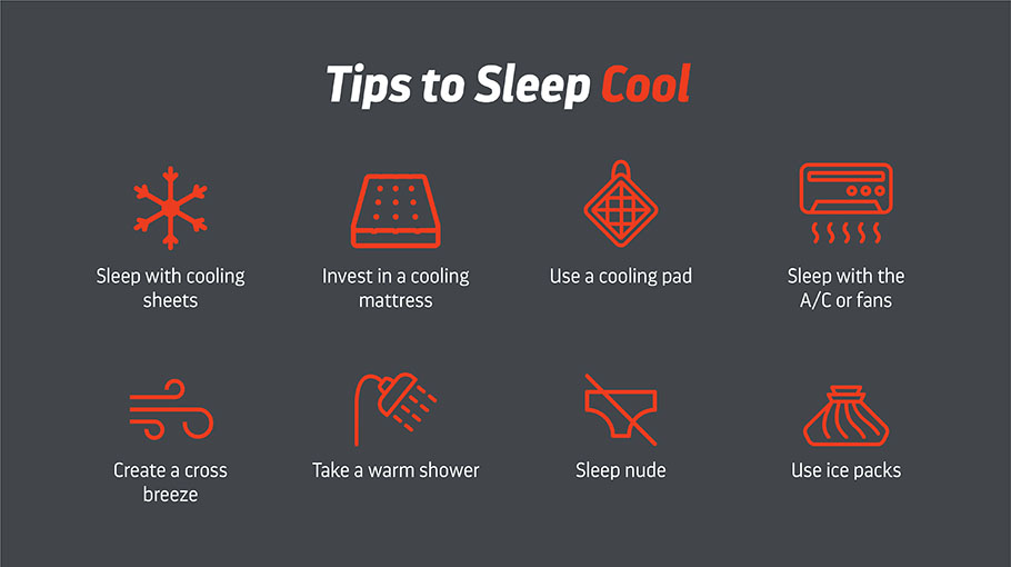 tips to sleep cool