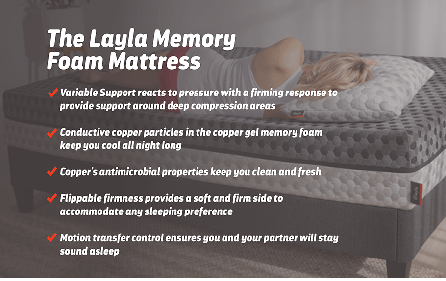 memory foam mattress benefits