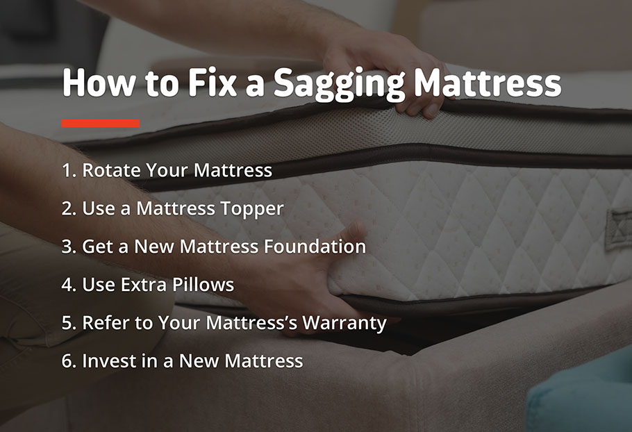 Can I Fix a Sagging Mattress? How to Avoid Mattress Sagging - Amerisleep