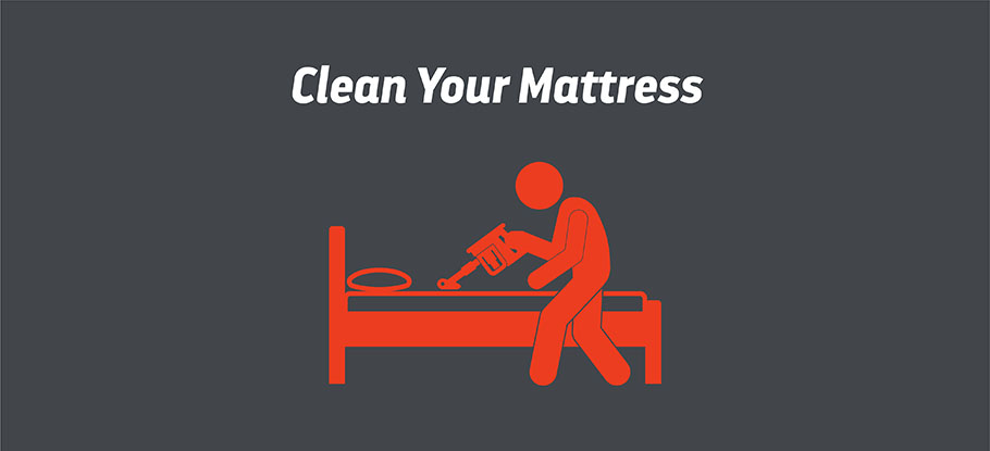 Clean mattress