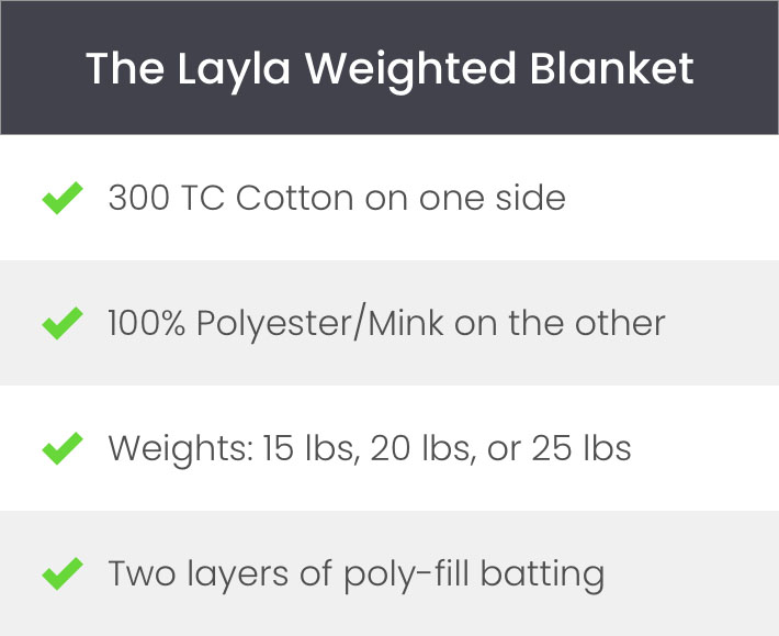 weighted blanket features