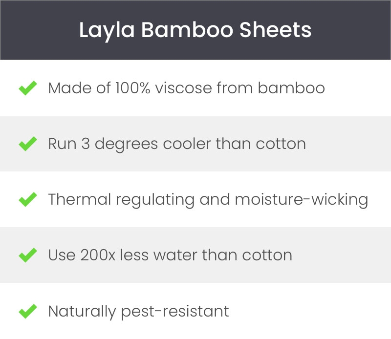 Layla Bamboo Sheets