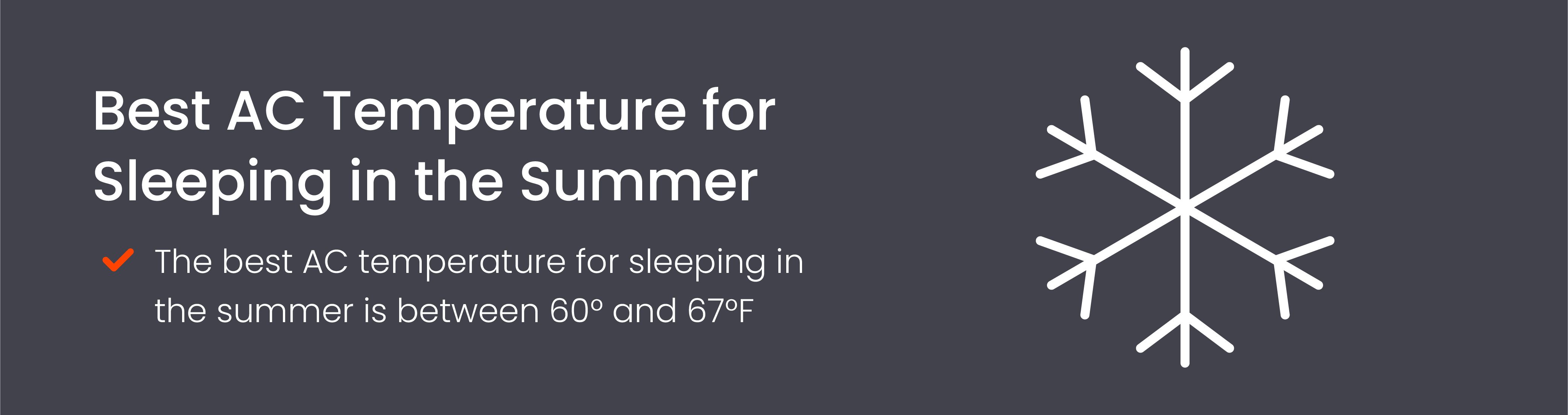 What is the best AC temperature for sleeping?