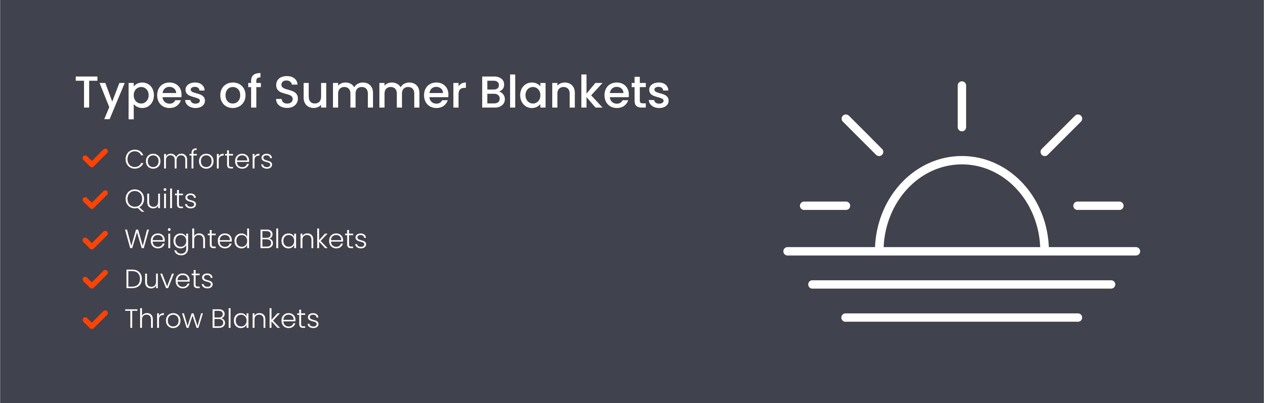 Types of 2025 blankets for summer