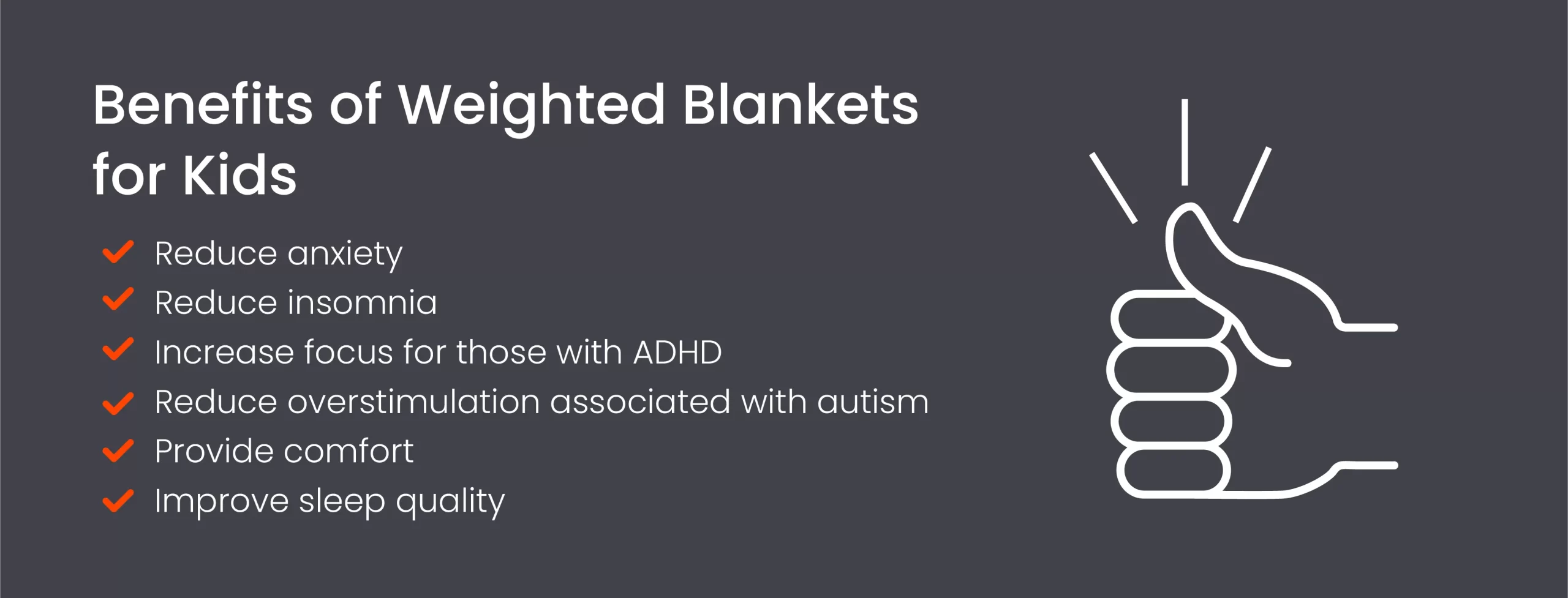 Benefits of Weighted Blankets for Kids