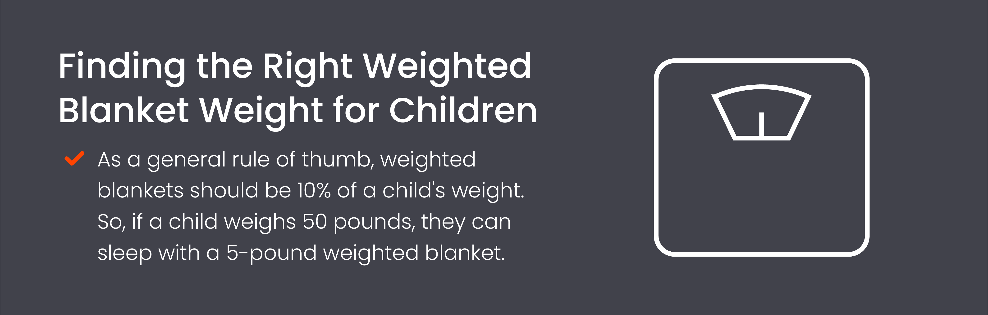 You can add weight to these adjustable weighted blankets as your child grows