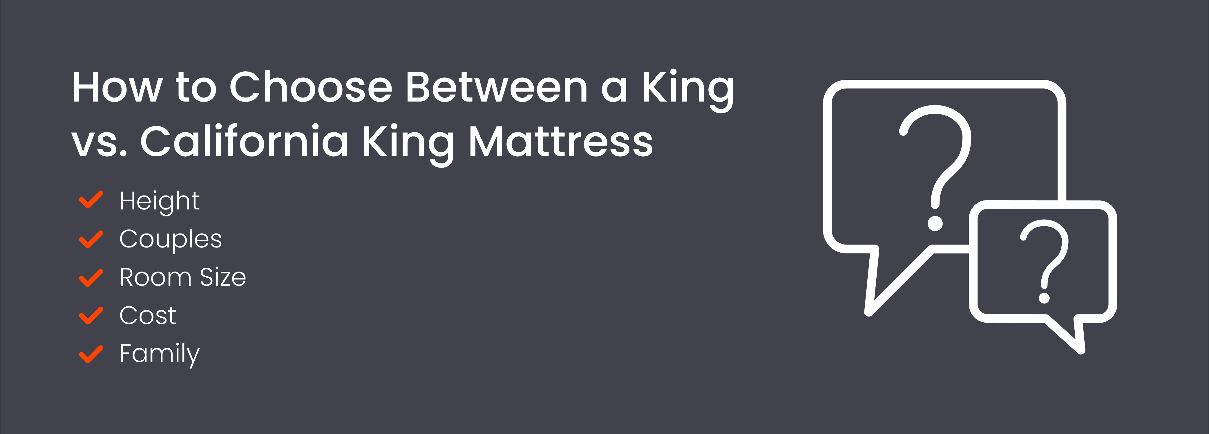 How to choose between a king vs. California king mattress
