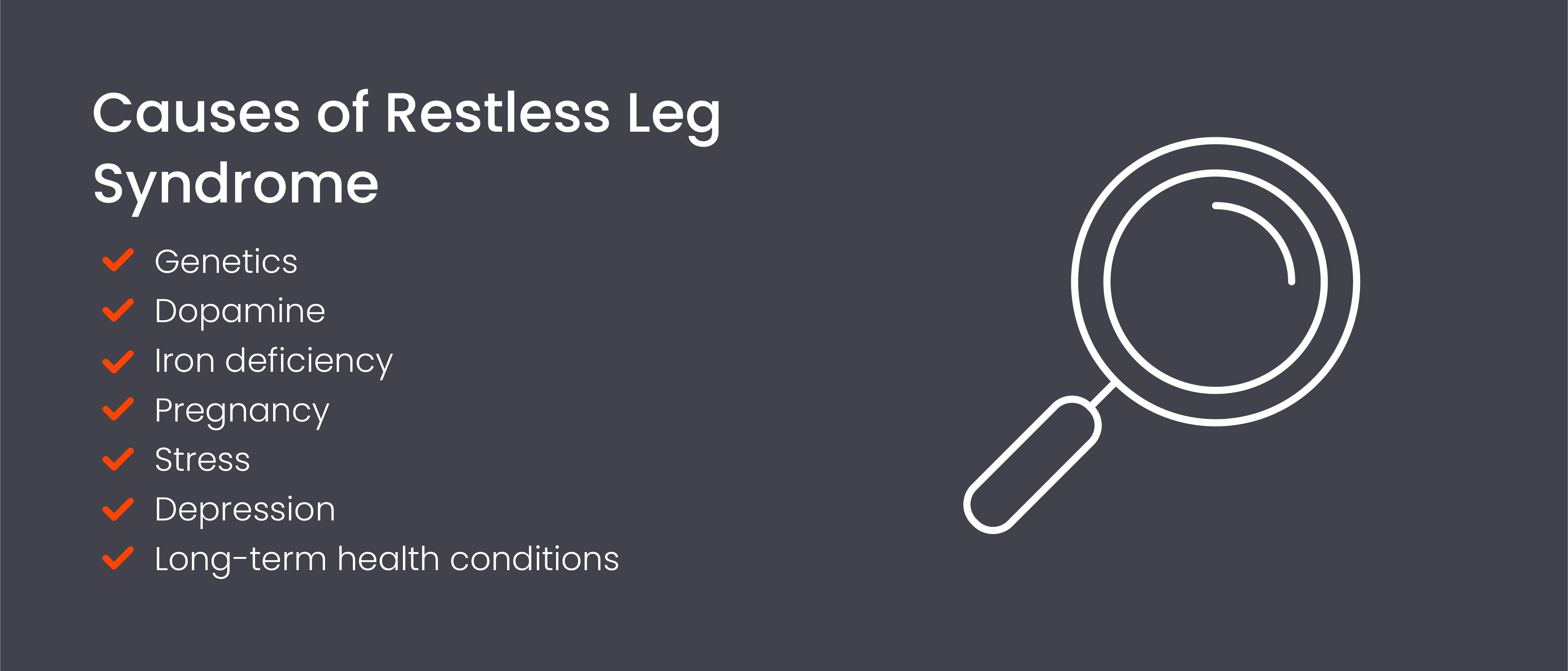Causes of restless leg syndrome
