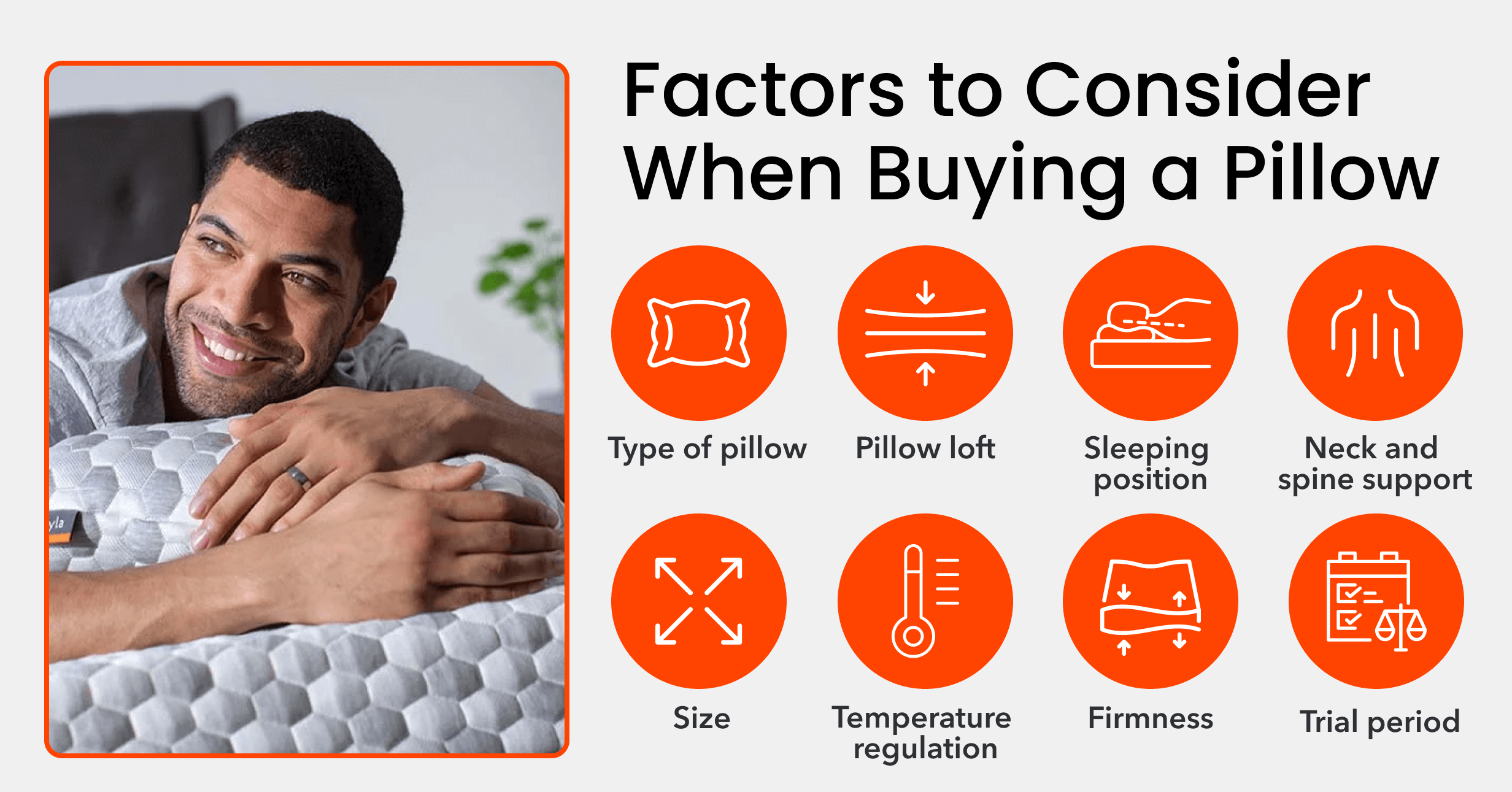 Factors to consider when buying a pillow