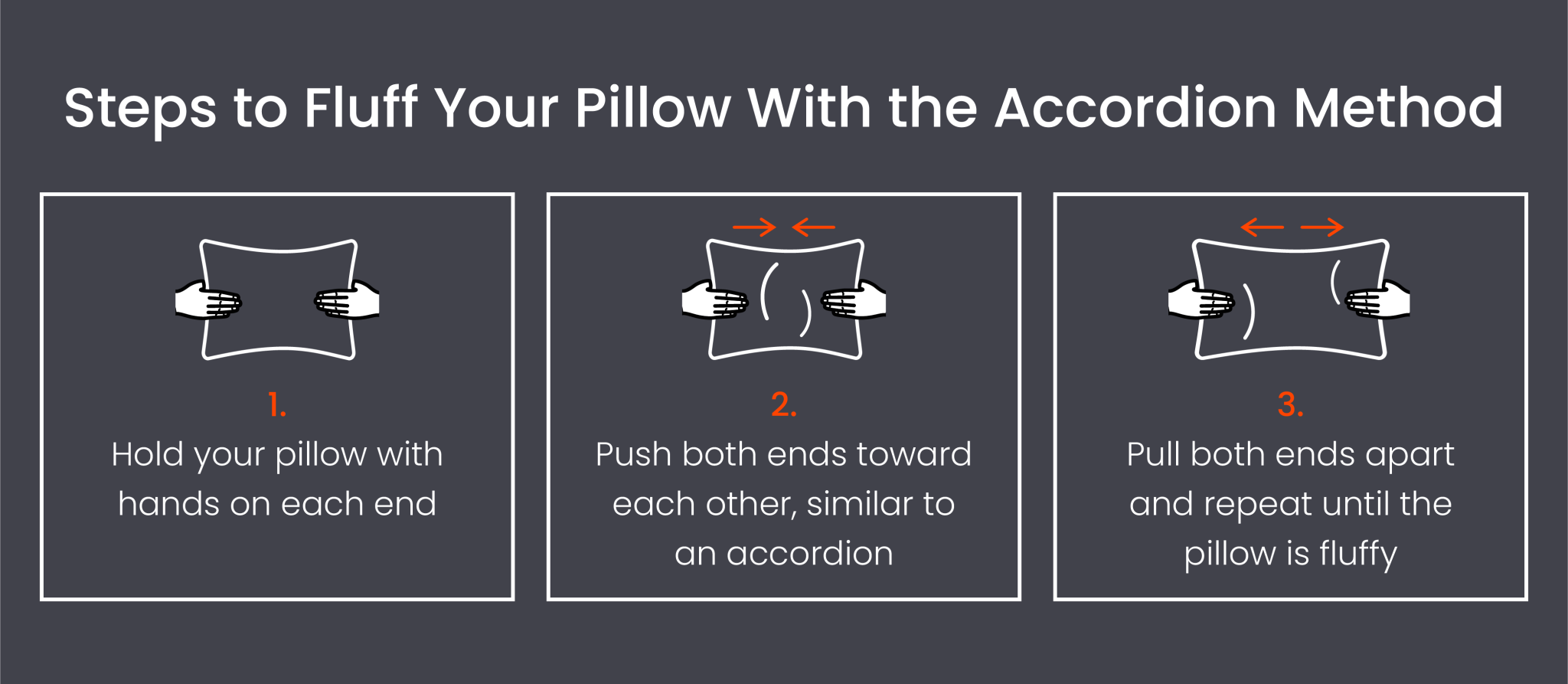 How to Fluff a Pillow By Hand, Dryer & Air Layla Sleep