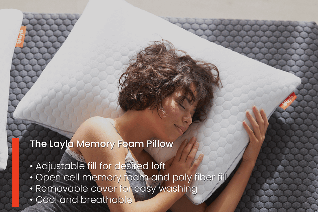The Layla Memory Foam Pillow