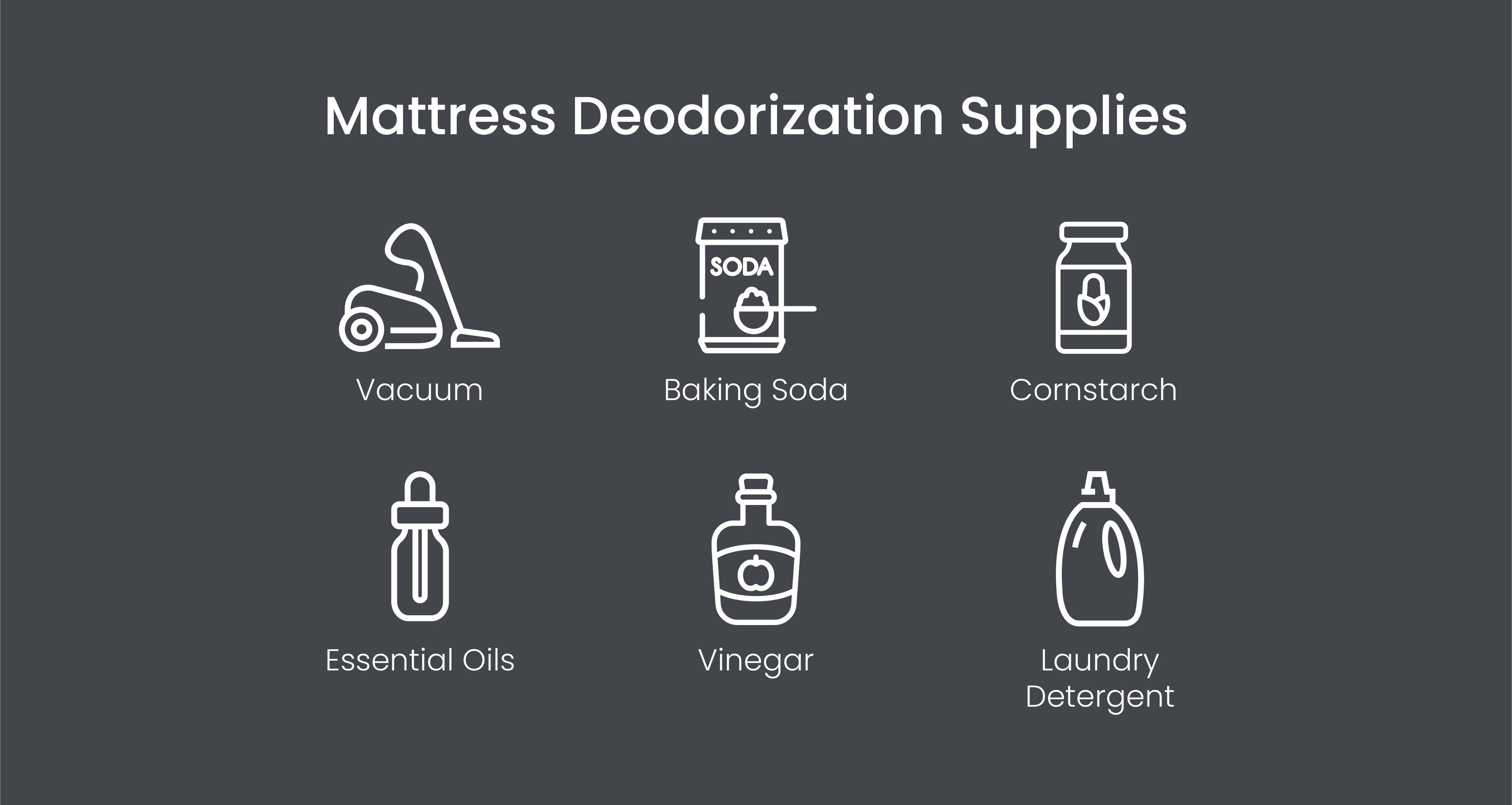 Mattress deodorization supplies