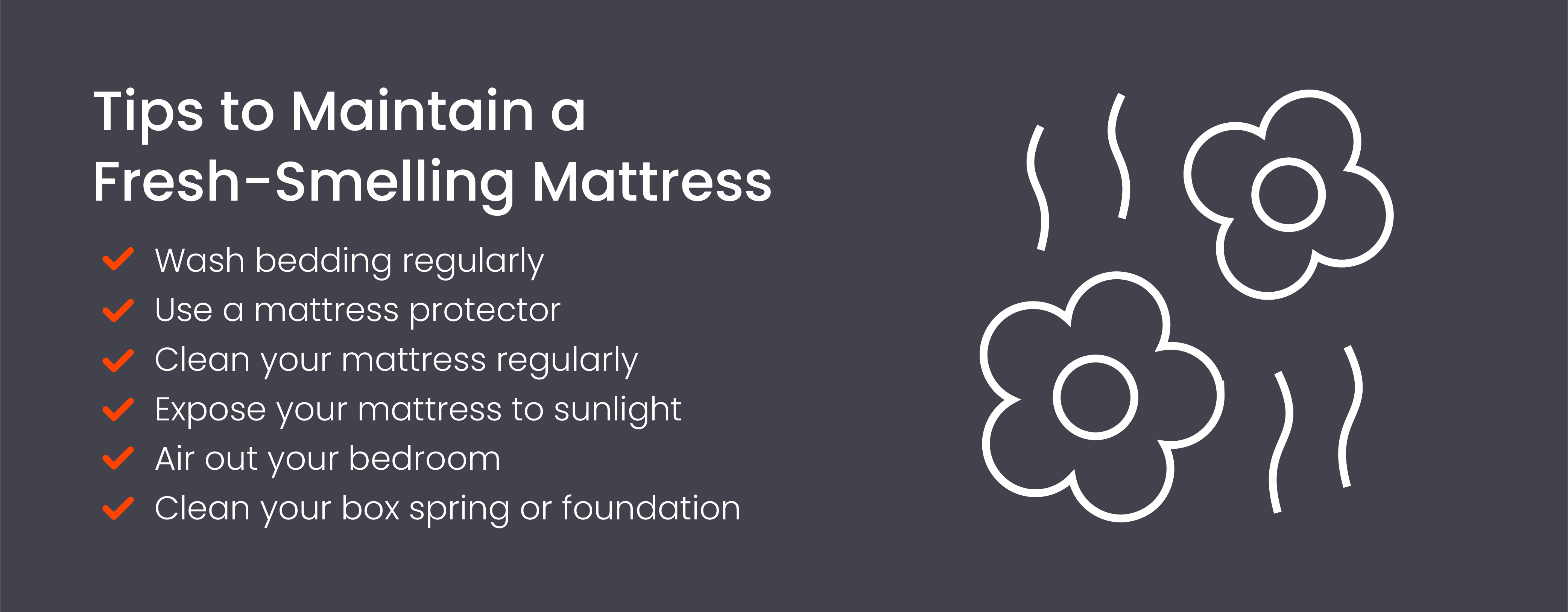 Tips to maintain a fresh-smelling mattress