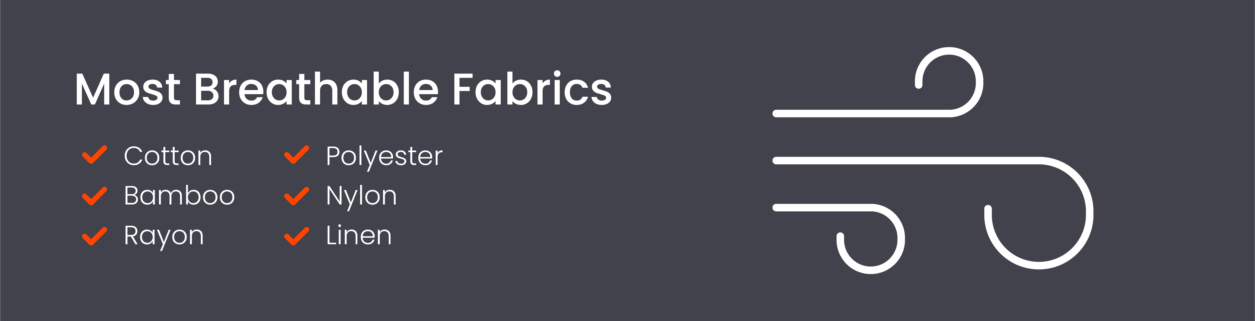 Most breathable fabrics
