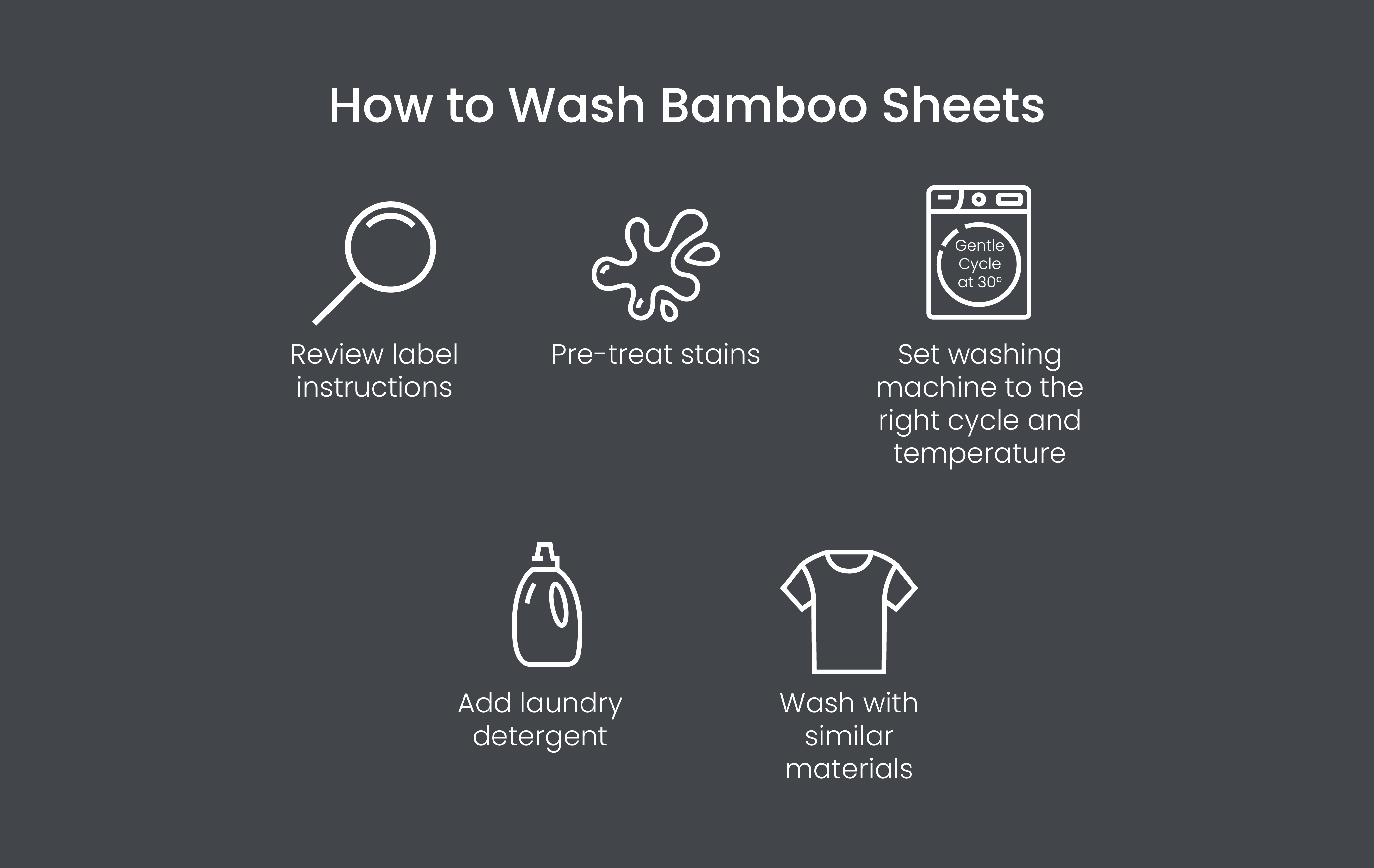 How to Wash and Care for Your Bamboo Sheets