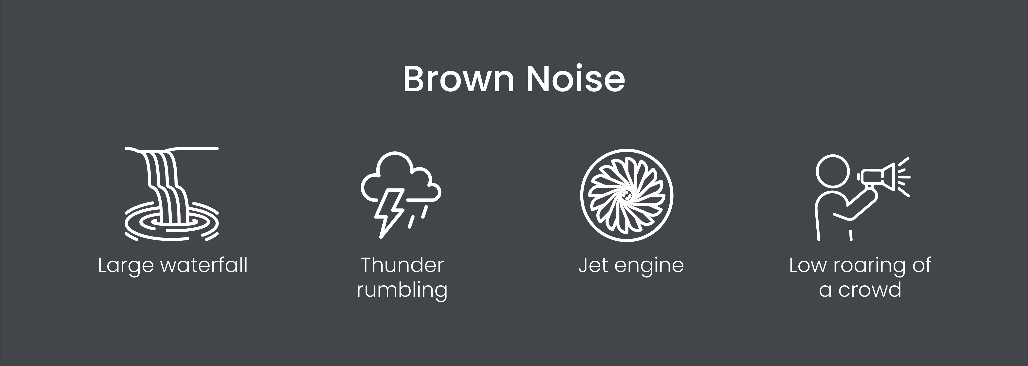 Examples of brown noise