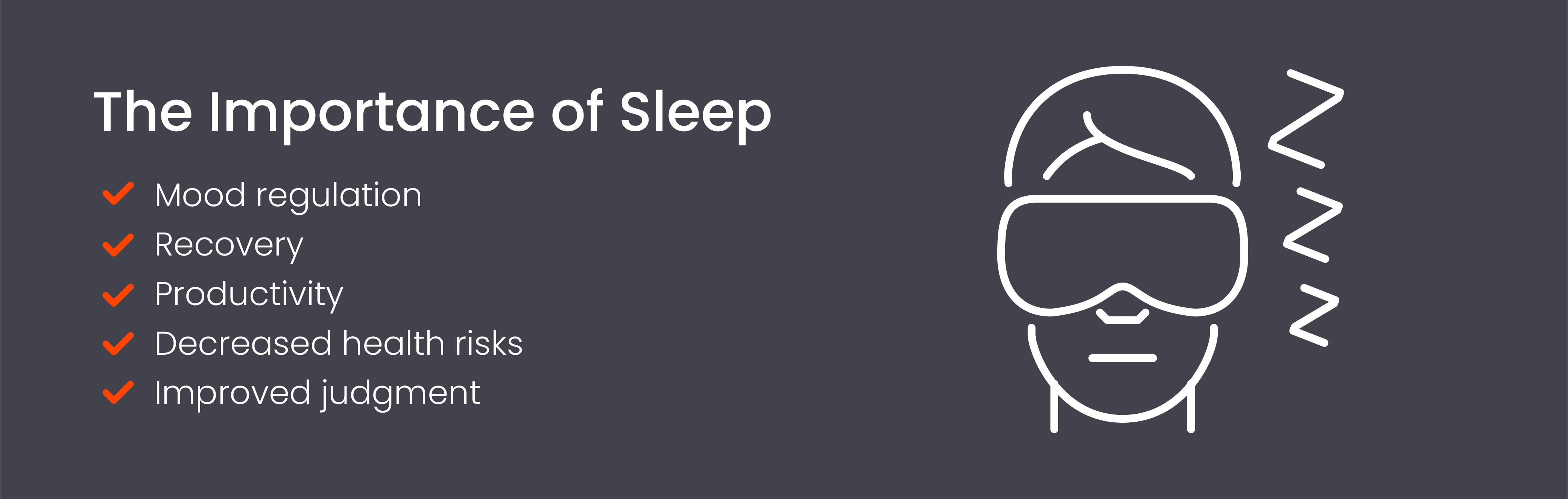 The importance of sleep