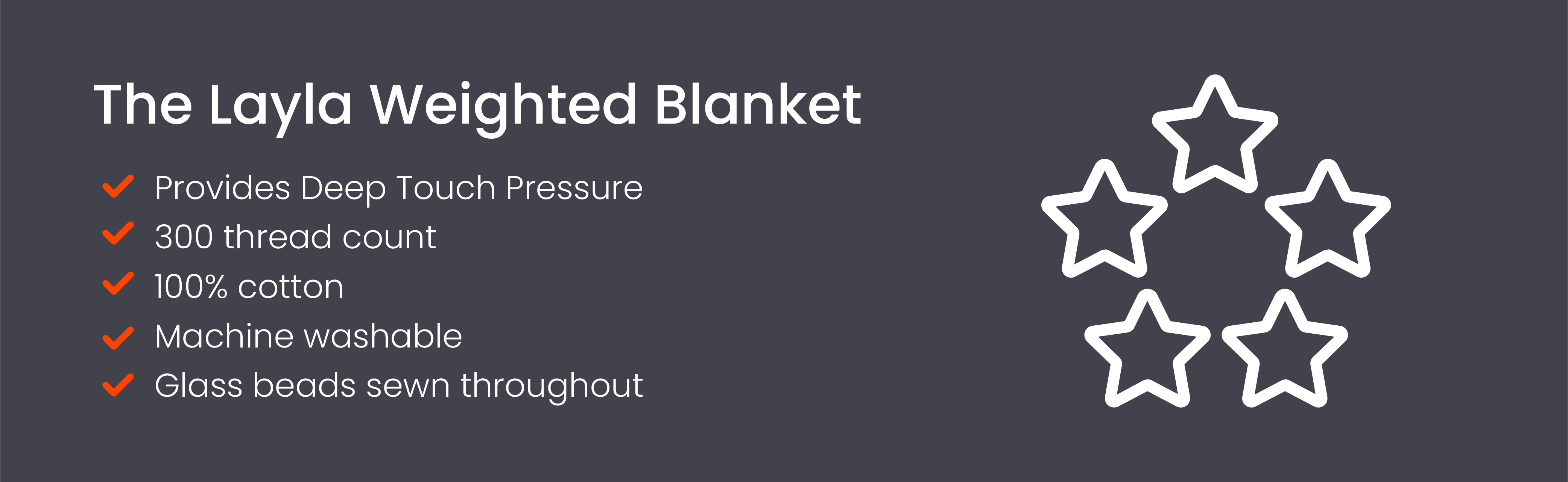 features of a weighted blanket
