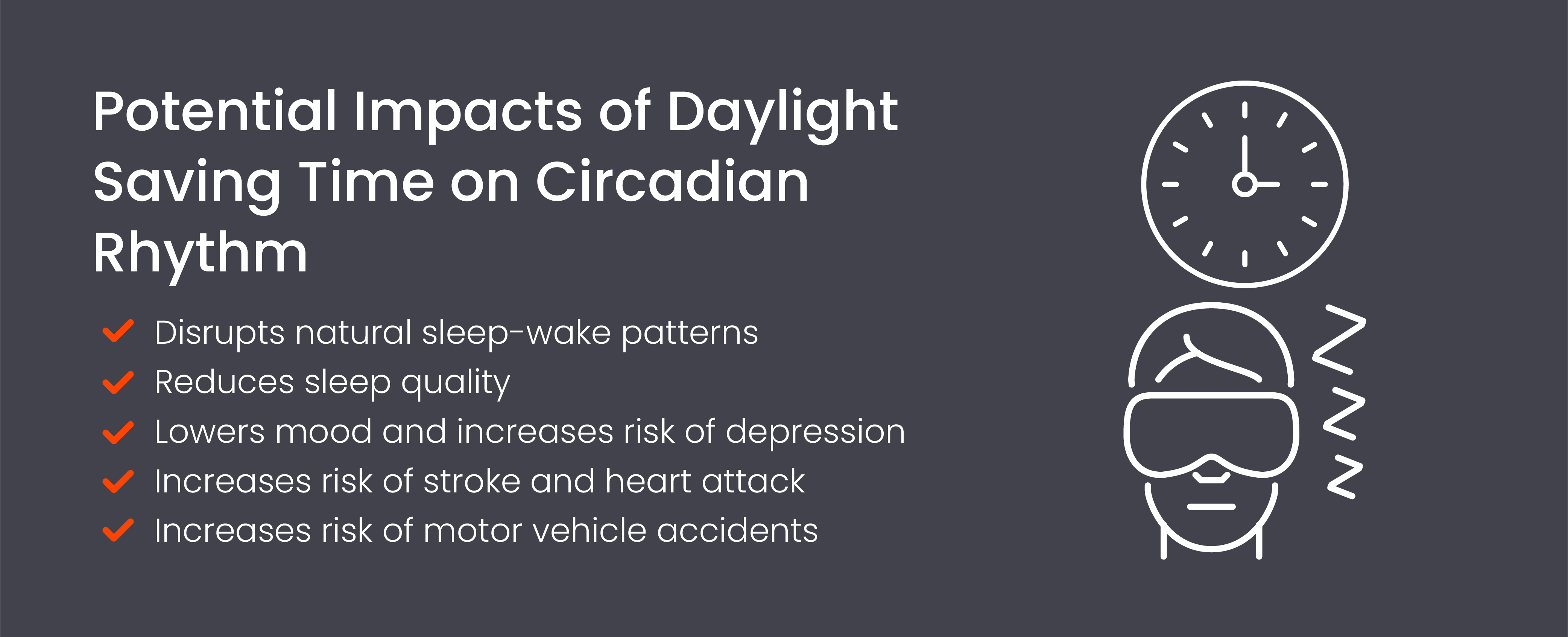 Potential Impacts of Daylight Saving Time on Circadian Rhythm