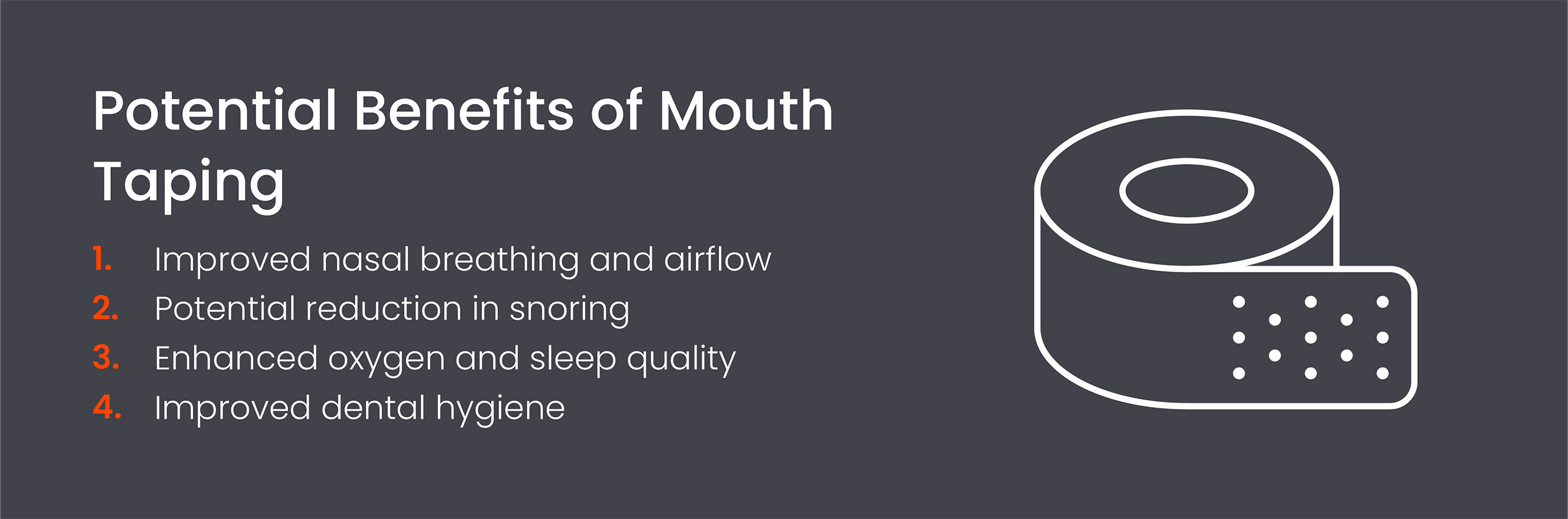 Potential benefits of mouth taping