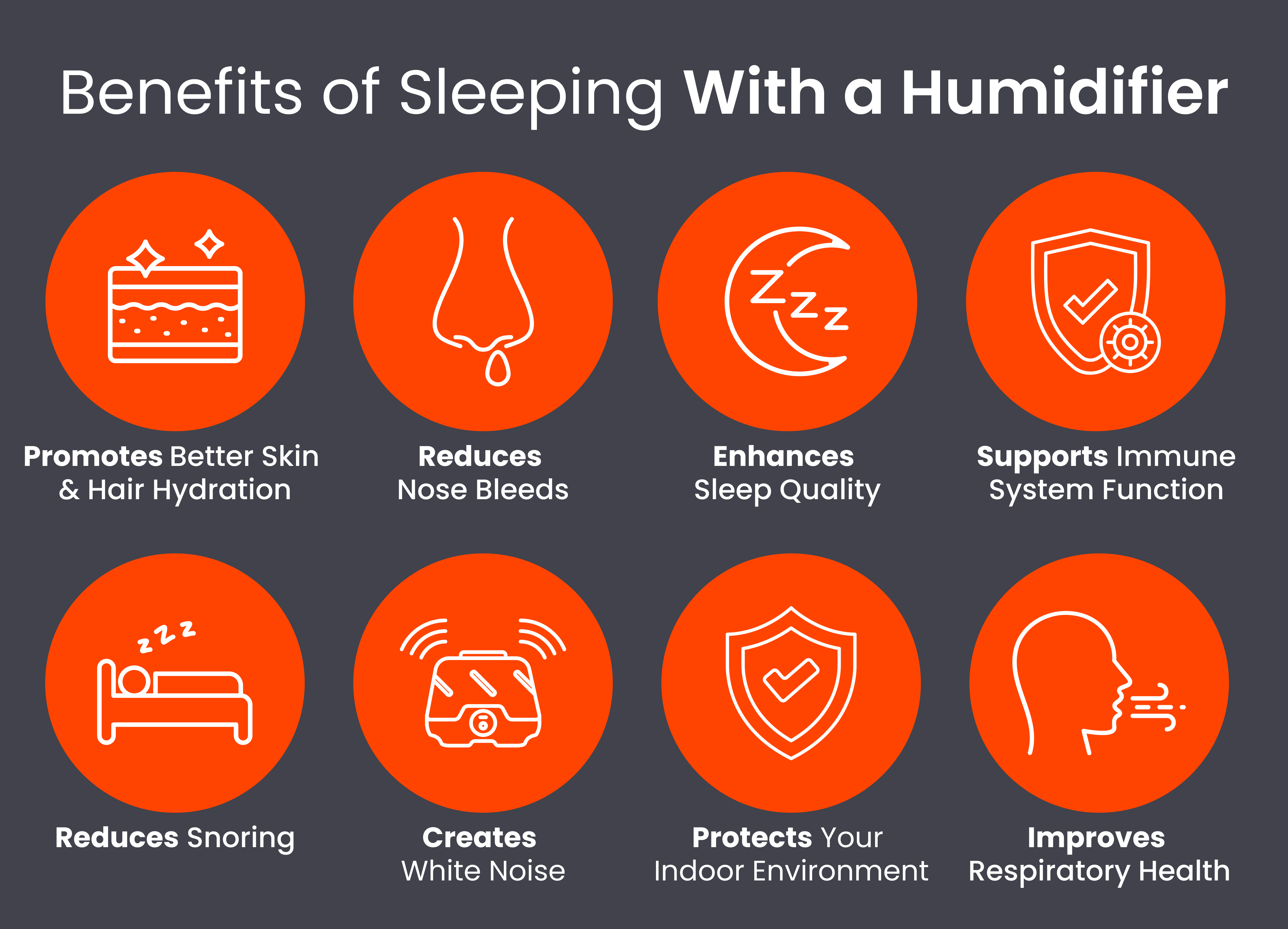 The benefits of sleeping with a humidifier