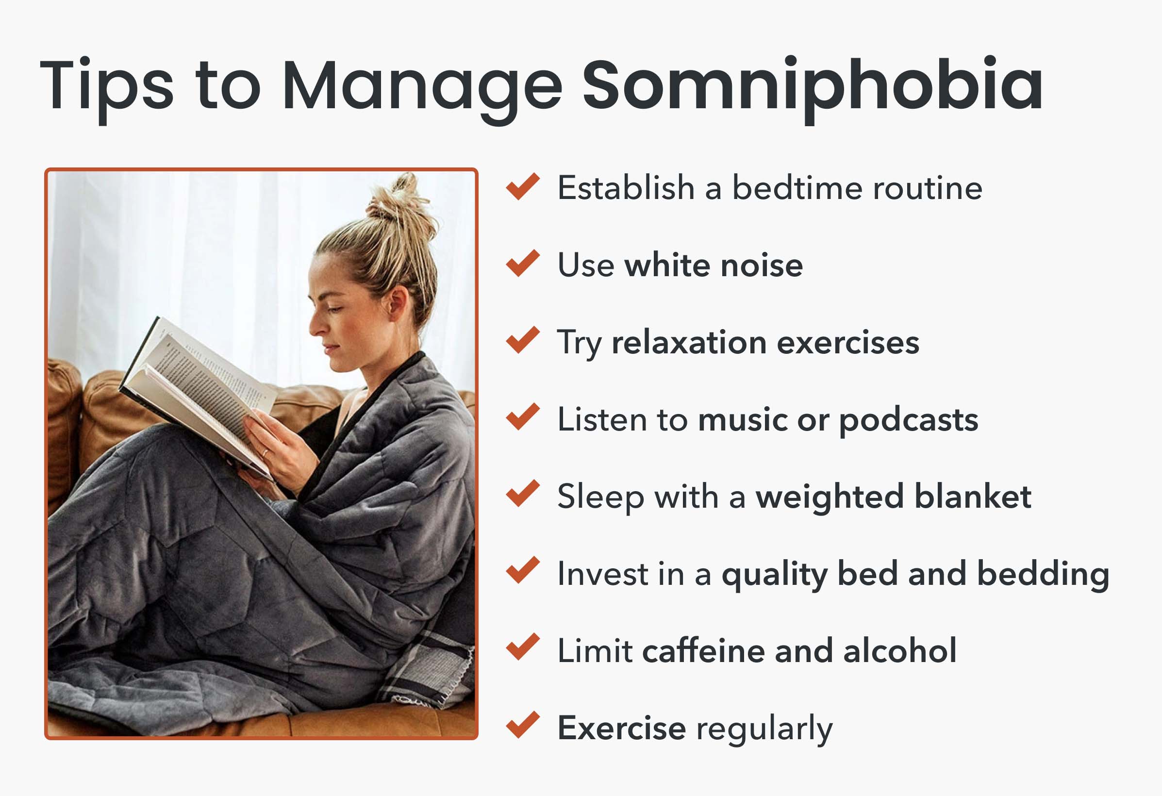 Tips to manage somniphobia